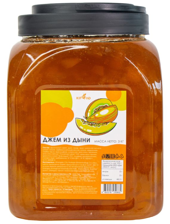 Джем из дыни 3кг