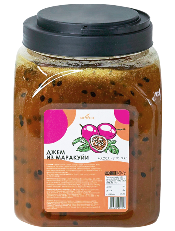 Джем из маракуйи 3кг