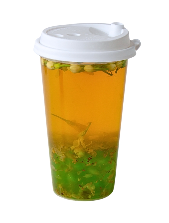 Крышки для стаканов (белые) 90 мм