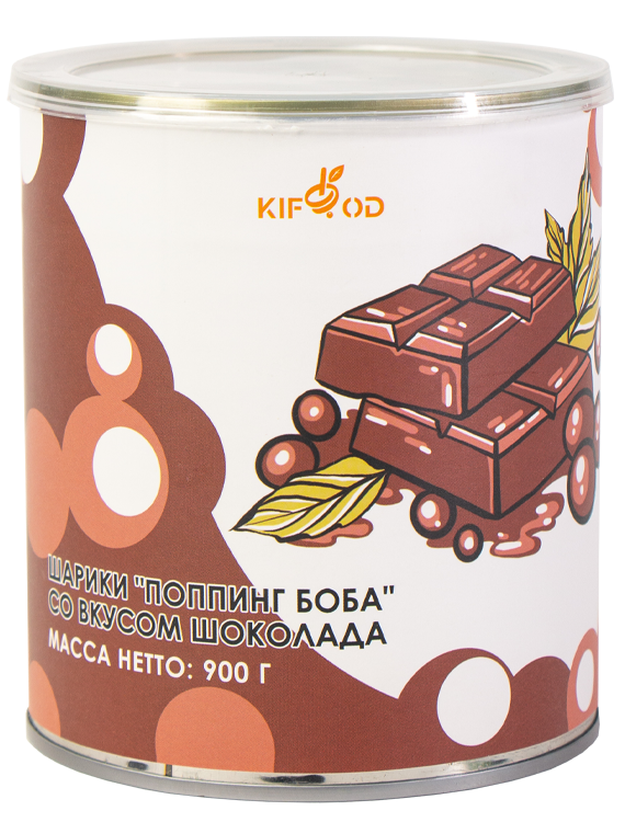Шарики «Поппинг боба» с шоколадной пастой 900 г