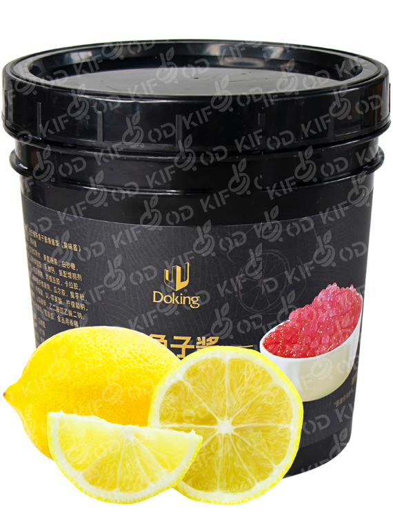 Шарики МИНИ «Поппинг боба» со вкусом лимона (фруктовая икра) 1,2кг