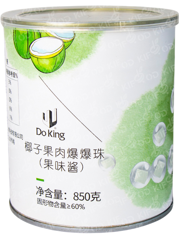 Шарики «Поппинг боба» с мякотью со вкусом кокоса 850г