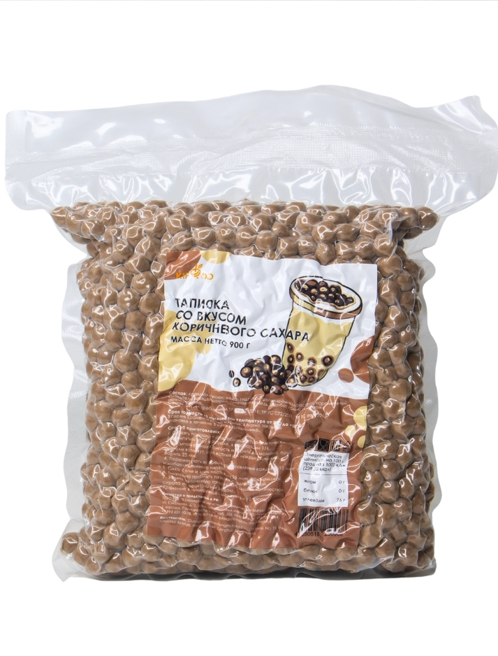 Тапиока со вкусом коричневого сахара 900г